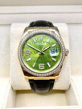 Thumbnail von Rolex Datejust 36 Rare&special GREEN Diamond Dial all Original Factory Diamonds Box&Papers
