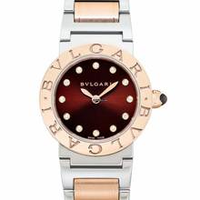Thumbnail von Bulgari Bulgari BBL26C11SPG/12 - Bvlgari Bvlgari Quartz Brown Dial Stainless Steel Ladies Watch </h1>
