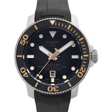  Tissot T120.607.17.441.01 - Seastar Automatic Black Dial Stainless Steel Men's Watch </h1> 