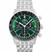  Breitling Navitimer AB0137241L1A1 - Navitimer Automatic Green Dial Stainless Steel Men's Watch </h1> 
