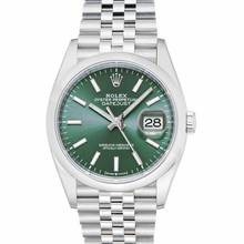 Thumbnail von Rolex Datejust 36 126200-0023 - Datejust Automatic Green Dial Stainless Steel Ladies Watch </h1>