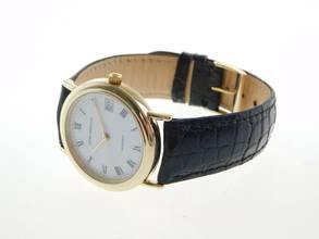 Thumbnail von Girard Perregaux 18 Karat Gelbgold Herrenuhr 34 mm massive klassische Uhr Sonder Edition Automatik </h1>