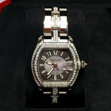 Thumbnail von Cartier Roadster 2510 Automatic 38mm Steel 3.5TCW DIAMOND Watch </h1>