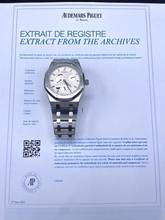 Thumbnail von Audemars Piguet Royal Oak Steel Dual Time 39mm Top Condition (with Archive Extract from AP)
