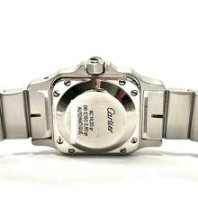 Thumbnail von Cartier Santos Galbée 24mm Automatic 2 Tone 1.09TCW Diamond Watch </h1>