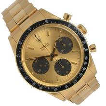 Thumbnail von Rolex Daytona Cosmograph 6241 champagne dial gold 18KT Full Set TOP Condition 1968’s </h1>