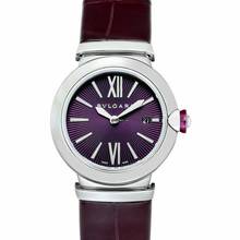 Thumbnail von Bulgari Lucea LU28C7SLD - Lucea Quartz Purple Dial Stainless Steel Ladies Watch </h1>