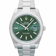 Thumbnail von Rolex Datejust 41 126334-0027 - Datejust Automatic Green Dial 18kt White Gold Men's Watch </h1>
