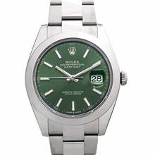 Thumbnail von Rolex Datejust 41 126300-0019 - Datejust Automatic Green Dial Stainless Steel Men's Watch </h1>