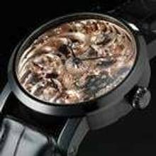  Benzinger Skelett Vollskelett Floral Classic black PVD 