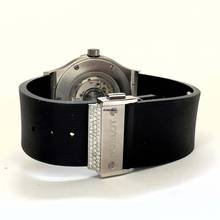 Thumbnail von Hublot Classic Fusion 45mm Automatic Titanium 3.36TCW Diamond Watch SKELETON Backcase </h1>