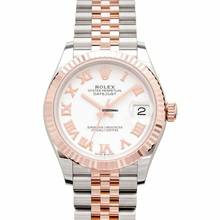 Thumbnail von Rolex Datejust 31 278271-0002 - Datejust Automatic White Dial Stainless Steel and Everose Gold Ladies Watch </h1>