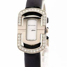 Thumbnail von Bulgari Parentesi Ref.PAW35G 750/18K Weißgold Quarz Diamanten 22 mm </h1>