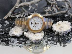 Thumbnail von Omega Speedmaster Teutonic Mondphasen Chronograph Titan / 18Karat Gold TA 345.0810