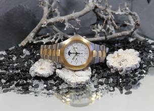 Thumbnail von Omega Speedmaster Teutonic Mondphasen Chronograph Titan / 18Karat Gold TA 345.0810
