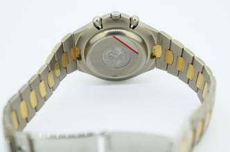 Thumbnail von Omega Speedmaster Teutonic Mondphasen Chronograph Titan / 18Karat Gold TA 345.0810