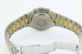 Thumbnail von Omega Speedmaster Teutonic Mondphasen Chronograph Titan / 18Karat Gold TA 345.0810