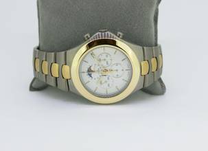 Thumbnail von Omega Speedmaster Teutonic Mondphasen Chronograph Titan / 18Karat Gold TA 345.0810