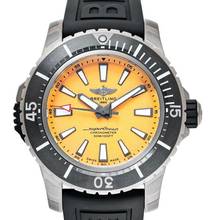 Thumbnail von Breitling Superocean E17369241I1S1 - Superocean Automatic Yellow Dial Titanium Men's Watch </h1>