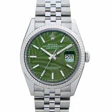 Thumbnail von Rolex Datejust 36 126234-0047 - Datejust Automatic Green Dial Stainless Steel Men's Watch </h1>