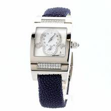  De Grisogono Instrumento N°UNO Uno Dual Time 750/18K Weißgold Automatik 29 x 49 mm </h1> 
