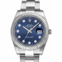 Thumbnail von Rolex Datejust 41 126334-0015 - Datejust 41 Blue Steel/18k White Gold Dia 41mm </h1>