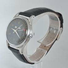 Thumbnail von Movado Calendomatic Triple date 16207 black dial Steel 1950’s </h1>