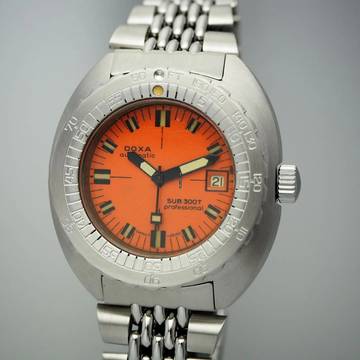  Doxa Sub 300 T Professional automatik Vintage Stahl/Stahl Serviced </h1> 