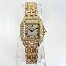 Thumbnail von Cartier Panthère 23mm 18K Yellow Gold 3.2TCW Diamond Watch </h1>