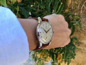 Thumbnail von Cyma Gents oversized Wristwatch </h1>