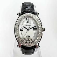  Chopard Happy Sport 30mm Quartz Steel 7 Floating DIAMONDS ~3TCW Diamond Watch </h1> 