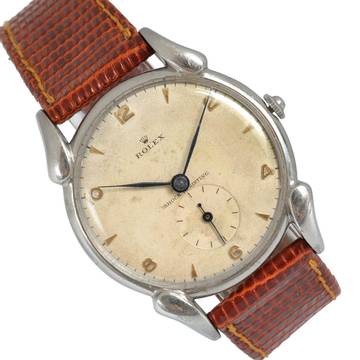  Rolex Precision 4560 Fancy Lugs Ivory dial 1946's  