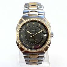  Omega Seamaster POLARIS GMT 2 Tone 31mm 0.58TCW Diamond Watch </h1> 