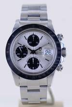 Thumbnail von Tudor Oysterdate Big Block 79180 silver Panda Dial Automatic Oysterband Chronograph Top </h1>