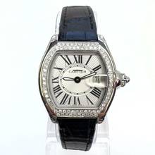 Thumbnail von Cartier Roadster Quartz Steel 31mm 0.75TCW DIAMOND Watch </h1>