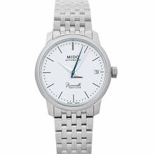  Mido Baroncelli M027.207.11.010.00 - Baroncelli Heritage Lady Automatic White Dial Watch </h1> 