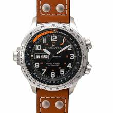  Hamilton Khaki X-Wind H77755533 - Khaki Aviation Automatic Black Dial Stainless Steel Men's Watch </h1> 