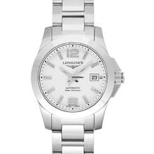  Longines Conquest L32764166 - Conquest Automatic White Dial Ladies Watch </h1> 