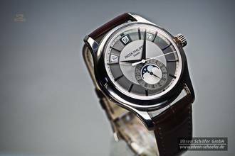 Thumbnail von Patek Philippe Jahreskalender & Mondphasen in Weißgold