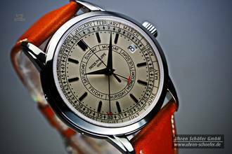 PATEK PHILIPPE CALATRAVA "Wochenkalender" Edelstahl