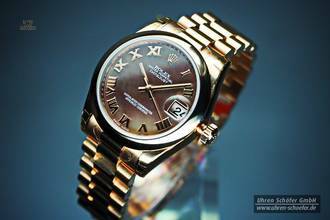 ROLEX DATEJUST 31 Everosegold & Perlmutt