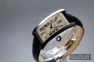 Thumbnail von Cartier TANK AMERICAINE Weißgold, grosses Modell