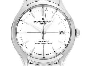  Baume & Mercier Clifton Baumatic Ref.M0A10505 Full Set Ungetragen 