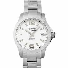  Longines Conquest L37764166 - Conquest Automatic White Dial Men's Watch </h1> 