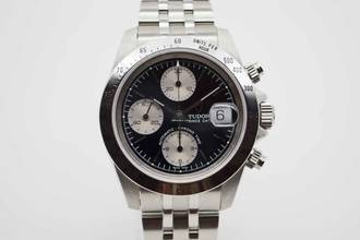  Tudor Prince Date Chonograph 79280 Newman Dial mit Box & Papieren </h1> 