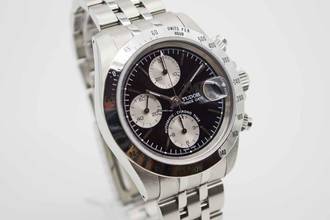 Thumbnail von Tudor Prince Date Chonograph 79280 Newman Dial mit Box & Papieren </h1>