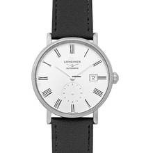  Longines Elegant L48124110 - The Longines Elegant Collection Automatic White Dial Stainless Steel Men's Wat </h1> 