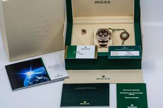 Thumbnail von Rolex Daytona 116505 | black dial | Full Set 2015 CC100 | Rolex Service 2019