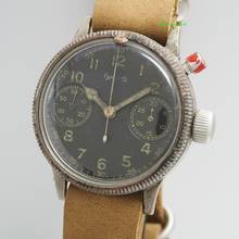 Thumbnail von Hanhart Vintage Monopusher Eindrücker Chronograph WW2 Cal.40/50 </h1>