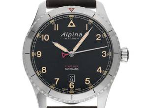  Alpina Startimer Pilot Ref.AL-525BBG4S26 Full Set Neu 